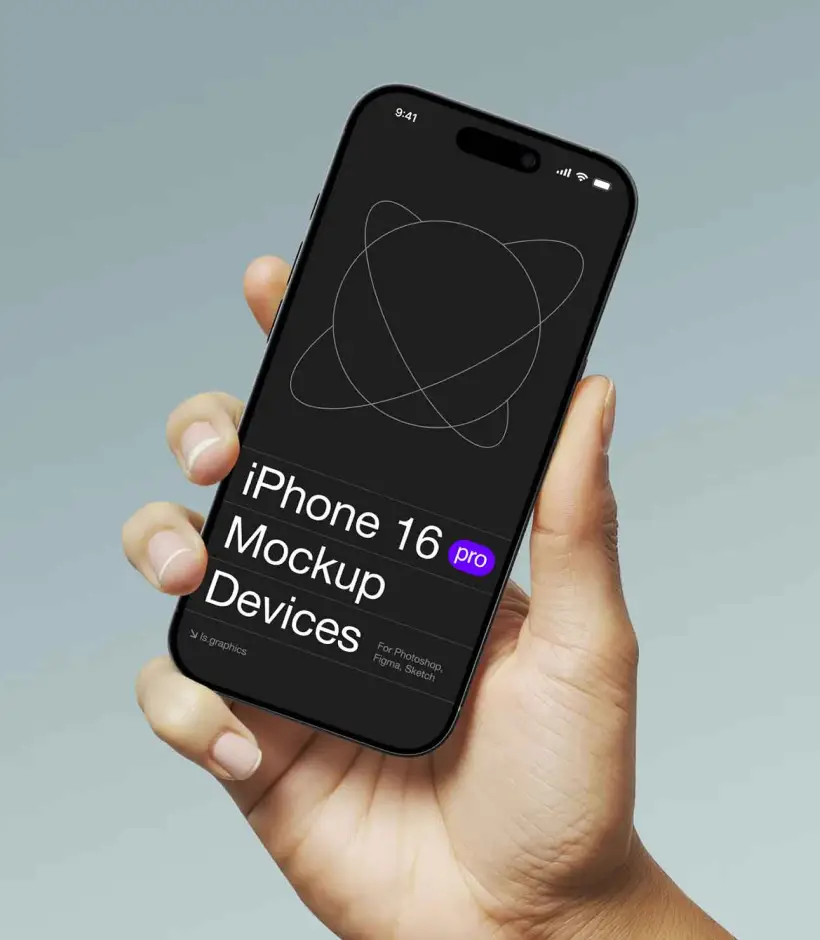 Modern Mobile UI Display